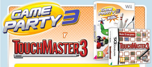 TouchMaster 3 y Game Party 3 ya están a la venta